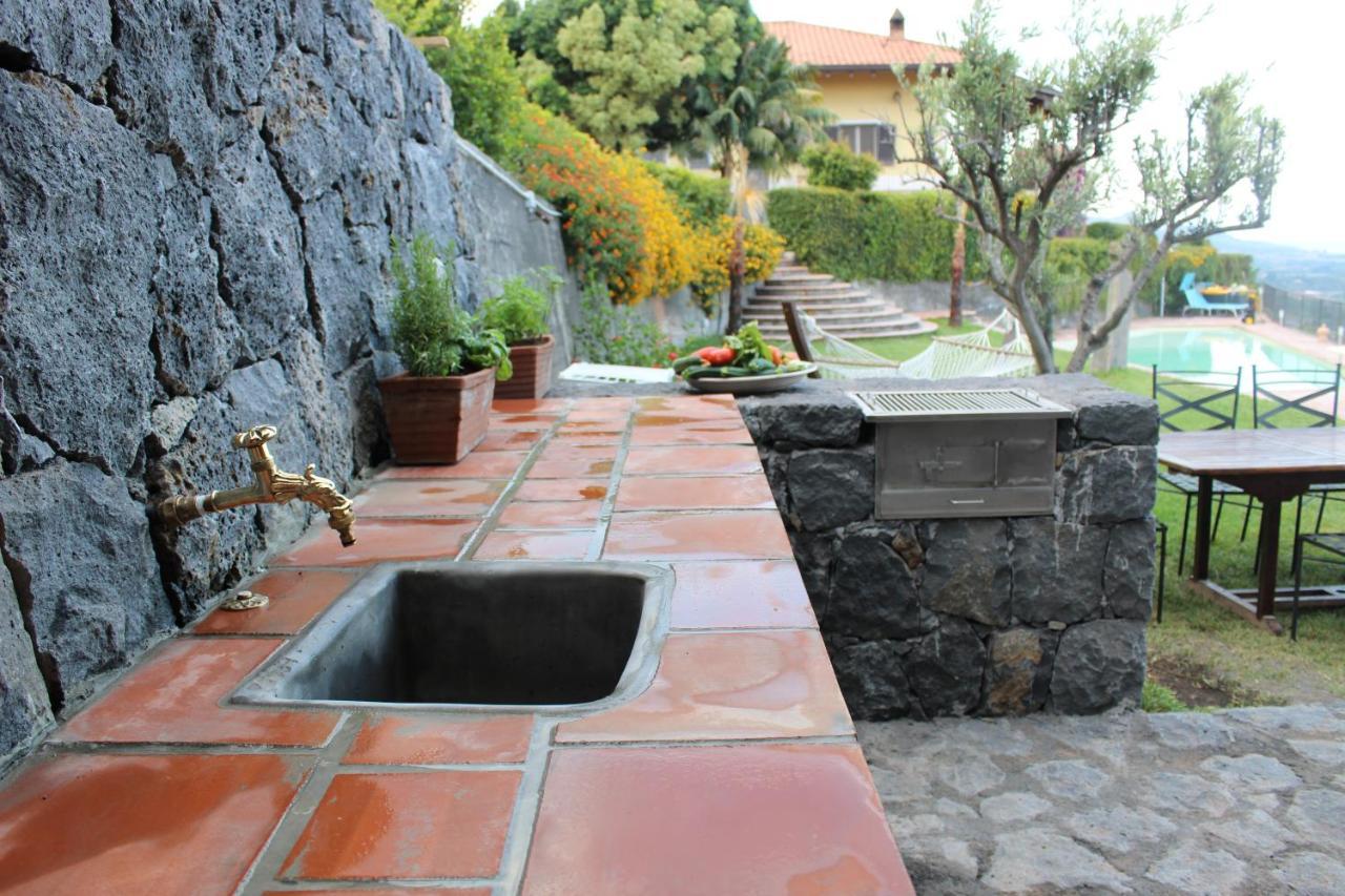 Open Land Holiday House Villa Fiumefreddo di Sicilia Eksteriør bilde