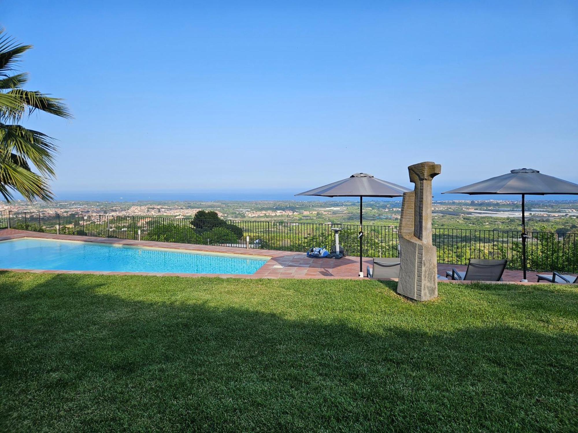 Open Land Holiday House Villa Fiumefreddo di Sicilia Eksteriør bilde