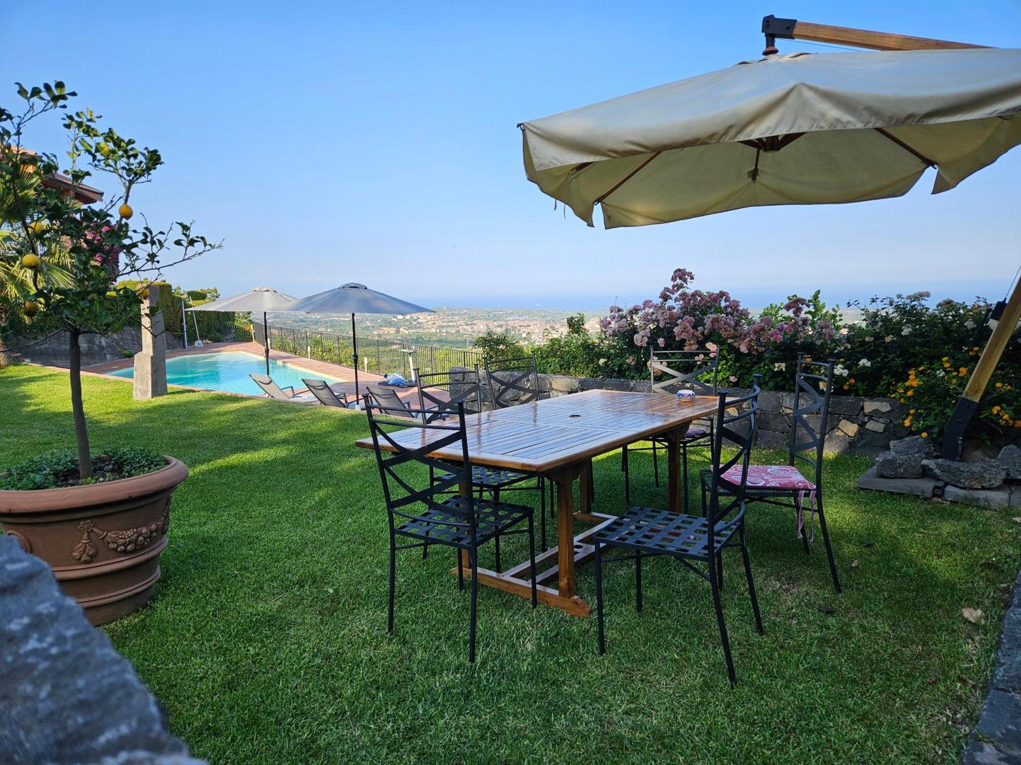 Open Land Holiday House Villa Fiumefreddo di Sicilia Eksteriør bilde